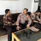 Satgas Preemtif Polres Lombok Barat Edukasi Kamtibmas di Gudang KPU dan Kantor Camat Kediri