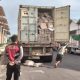 Kedatangan Dua Kontainer Logistik KPU, Polisi Amankan Gudang Logistik KPU Lombok Barat