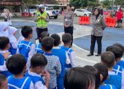 Polres Bima Kota Terima Kunjungan dari TK Imam Ahmad 08 Penato’i